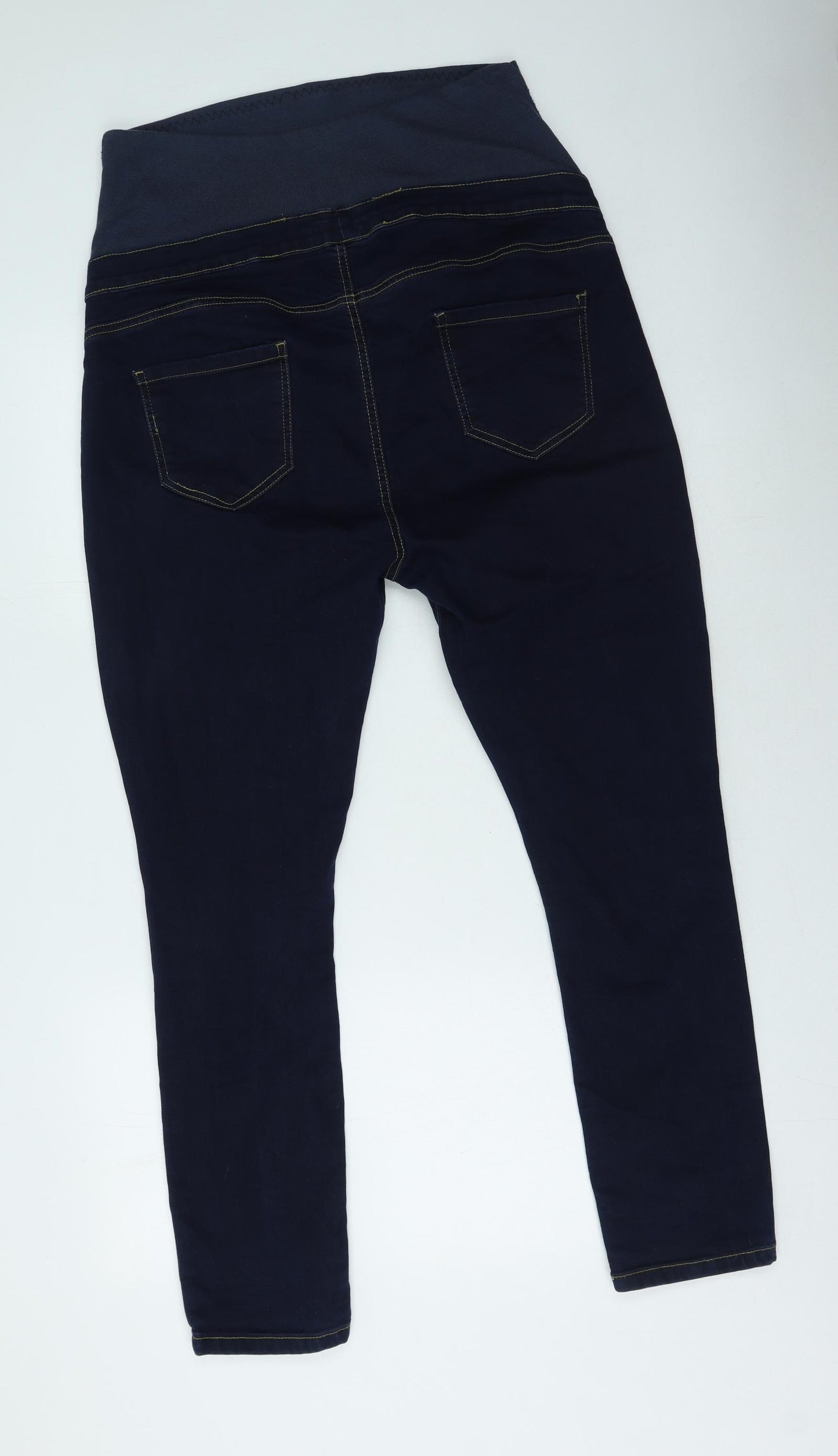 Boohoo Womens Blue  Cotton Jegging Jeans Size 16 L27 in Regular