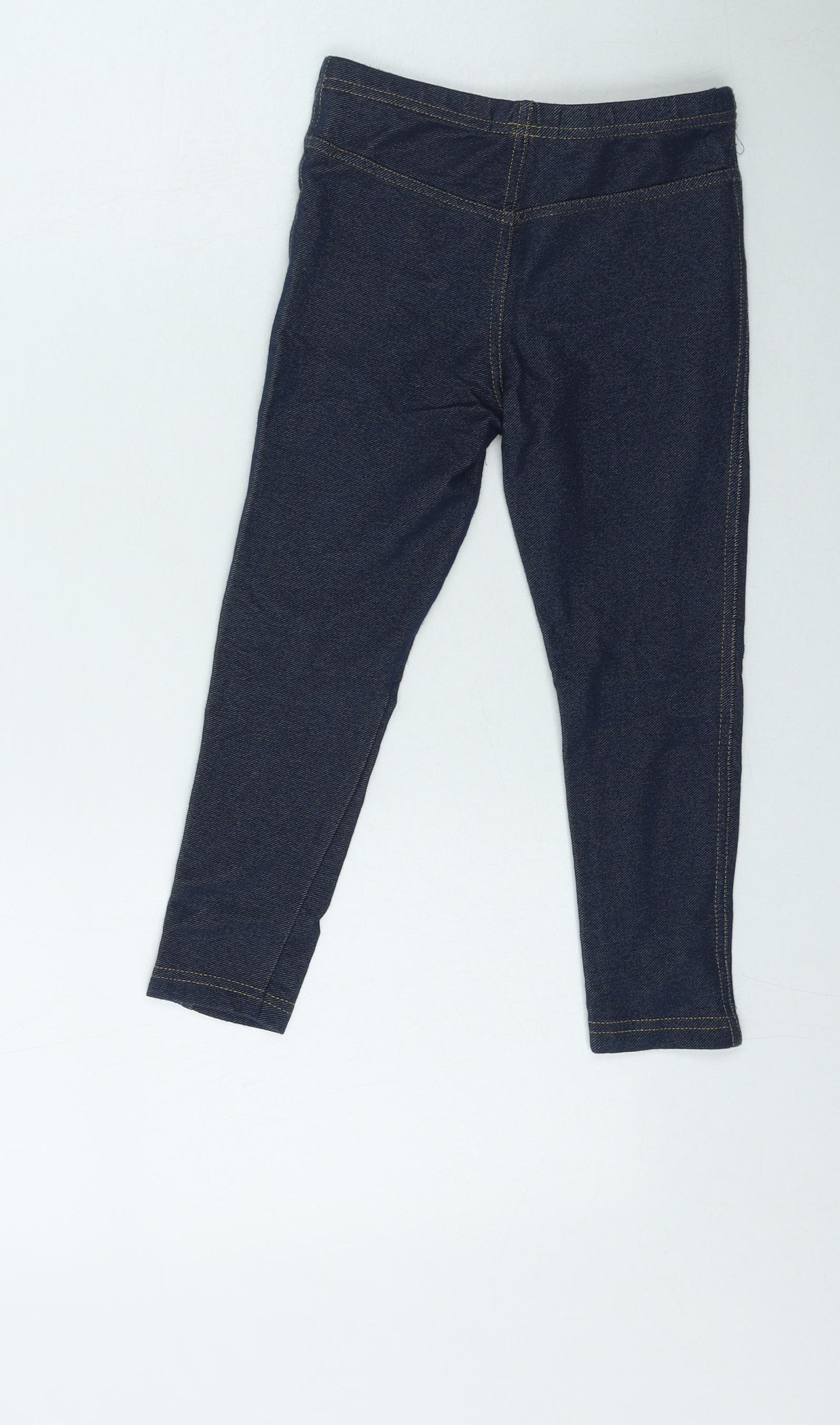 Primark  Girls Blue  Cotton Jegging Jeans Size 5-6 Years  Regular