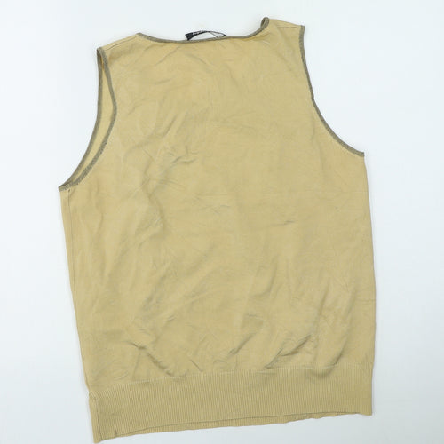 betty Womens Brown Polyamide Camisole Tank Size 18 V-Neck