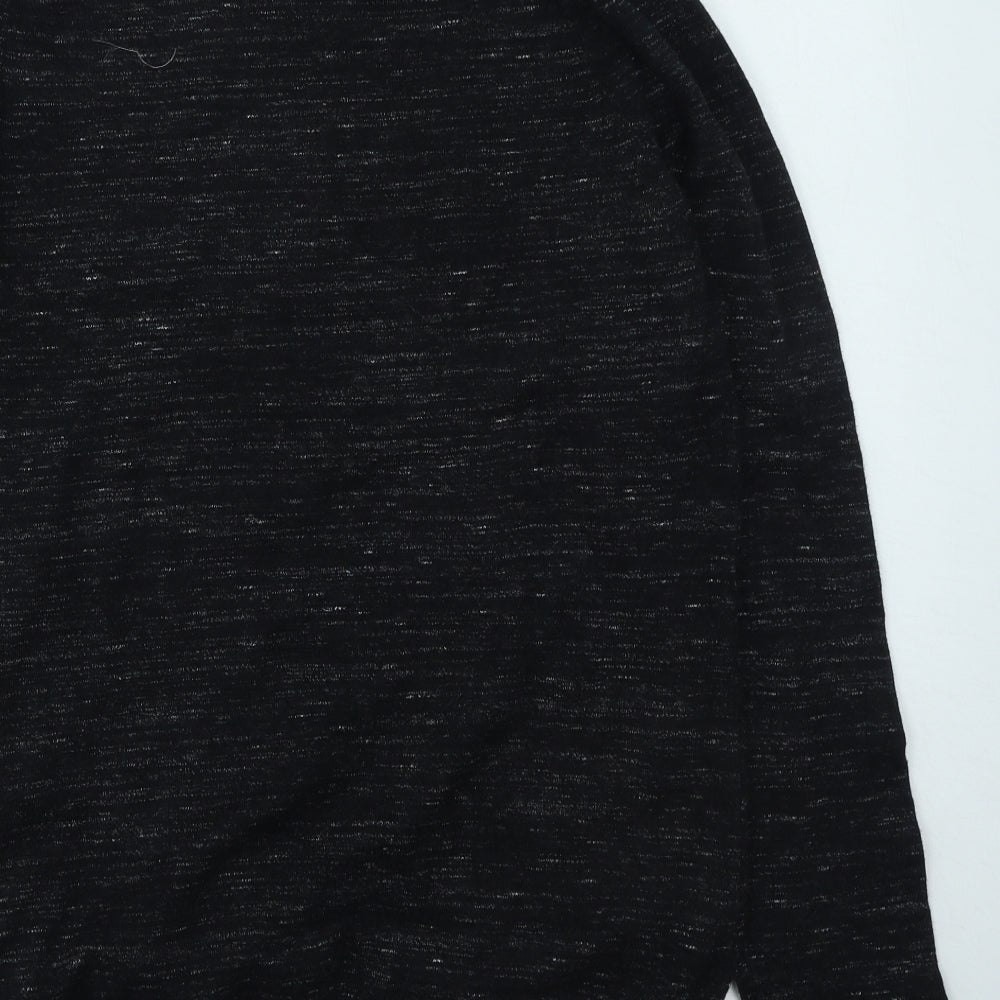 NEXT Mens Grey Round Neck Cotton Pullover Jumper Size S