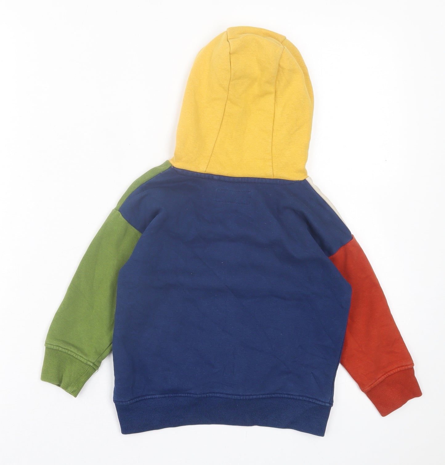 NEXT Boys Multicoloured  Cotton Pullover Hoodie Size 2-3 Years  Pullover