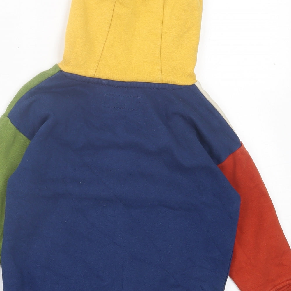 NEXT Boys Multicoloured  Cotton Pullover Hoodie Size 2-3 Years  Pullover