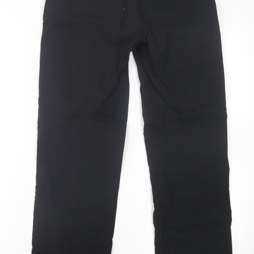 Craghoppers Womens Black  Polyamide Trousers  Size 8 L27 in Regular Button