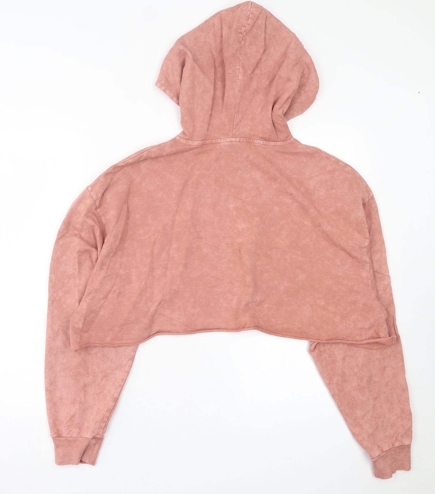 ASOS Womens Pink  Cotton Pullover Hoodie Size 6  Pullover
