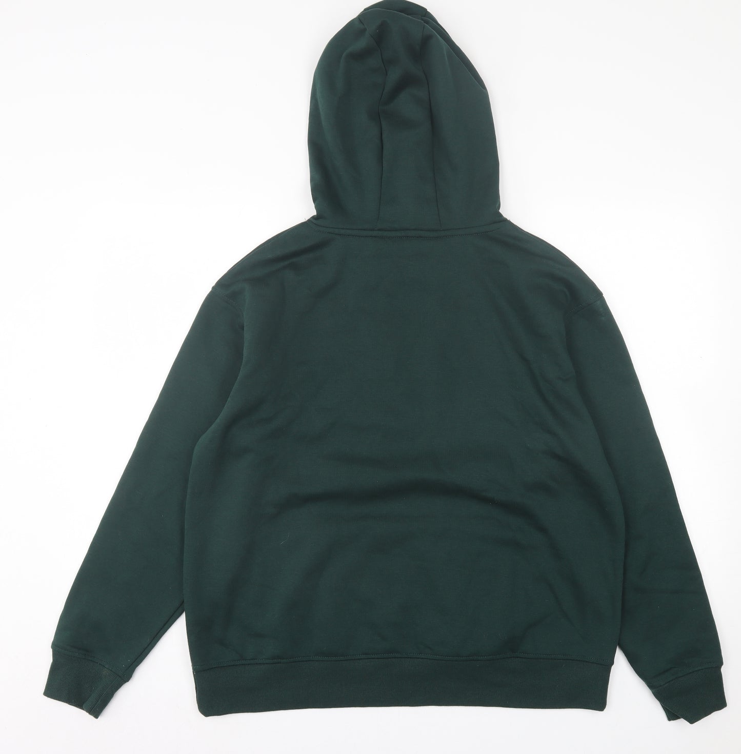 Primark Womens Green  Cotton Pullover Hoodie Size M  Pullover