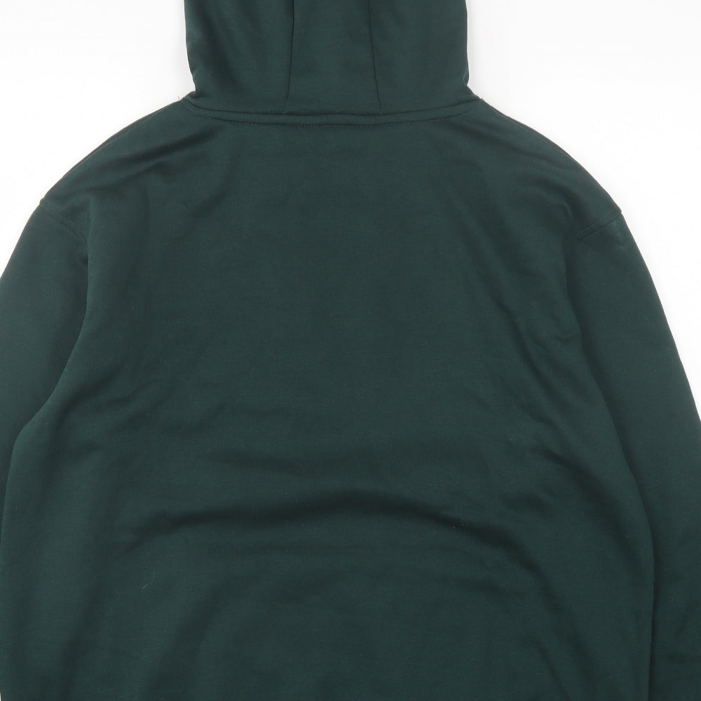 Primark Womens Green  Cotton Pullover Hoodie Size M  Pullover