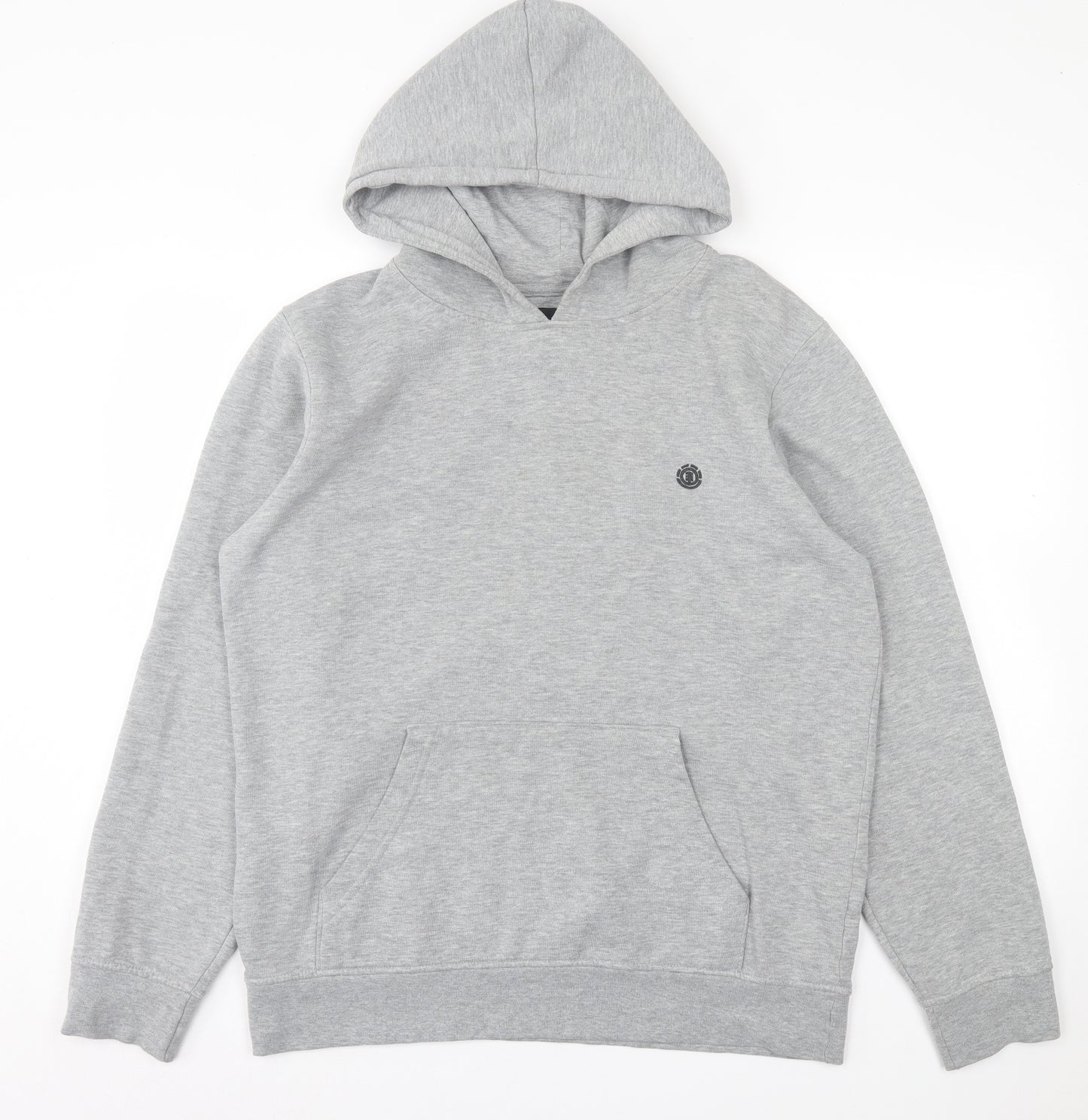 ELEMENTS Mens Grey  Cotton Pullover Hoodie Size XL