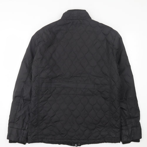 Crosshatch Mens Black   Jacket Coat Size XL  Zip