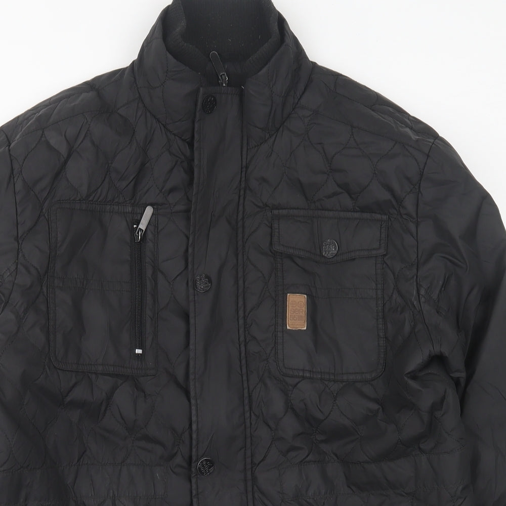 Crosshatch Mens Black   Jacket Coat Size XL  Zip