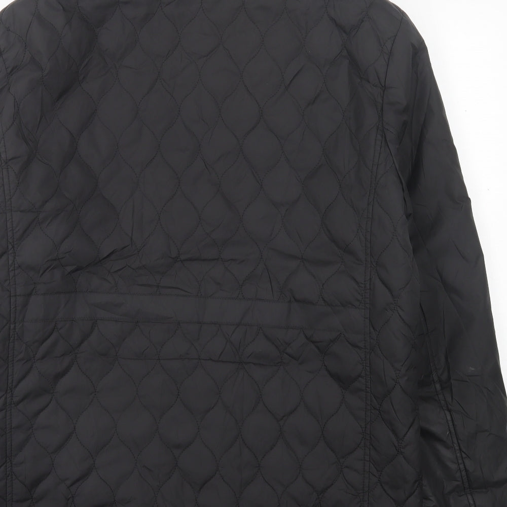 Crosshatch Mens Black   Jacket Coat Size XL  Zip