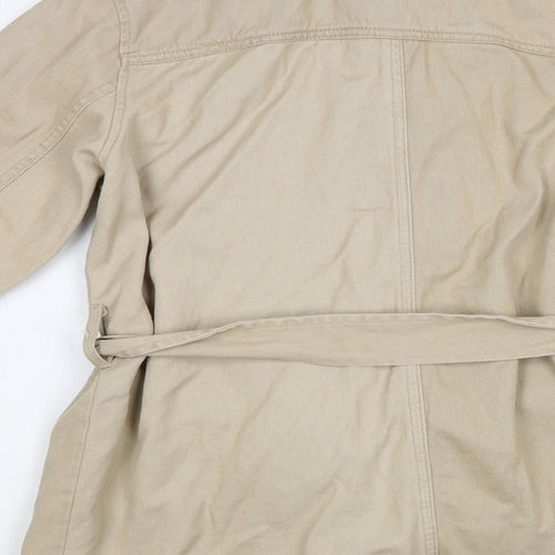 New Look Womens Beige   Jacket  Size 12  Zip