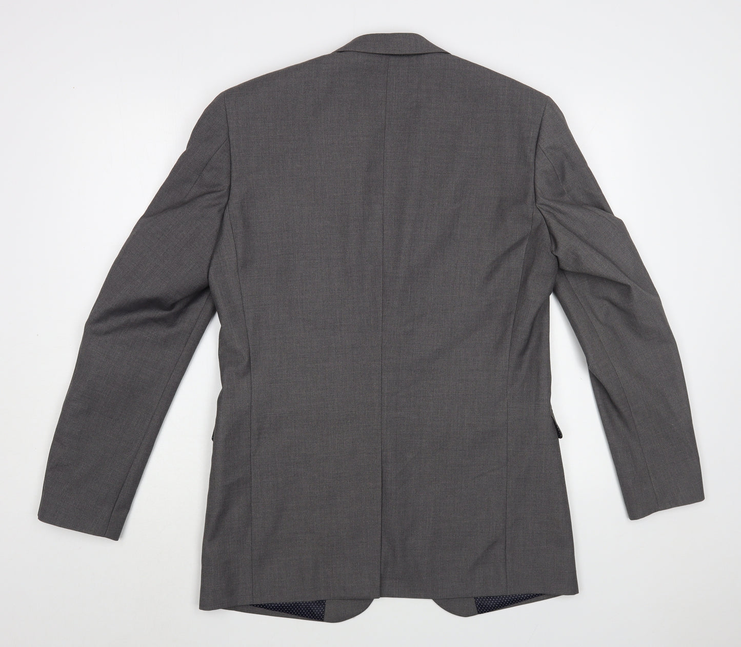 Skopes Mens Grey  Polyester Jacket Blazer Size 36
