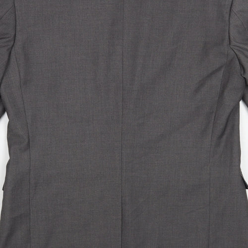 Skopes Mens Grey  Polyester Jacket Blazer Size 36