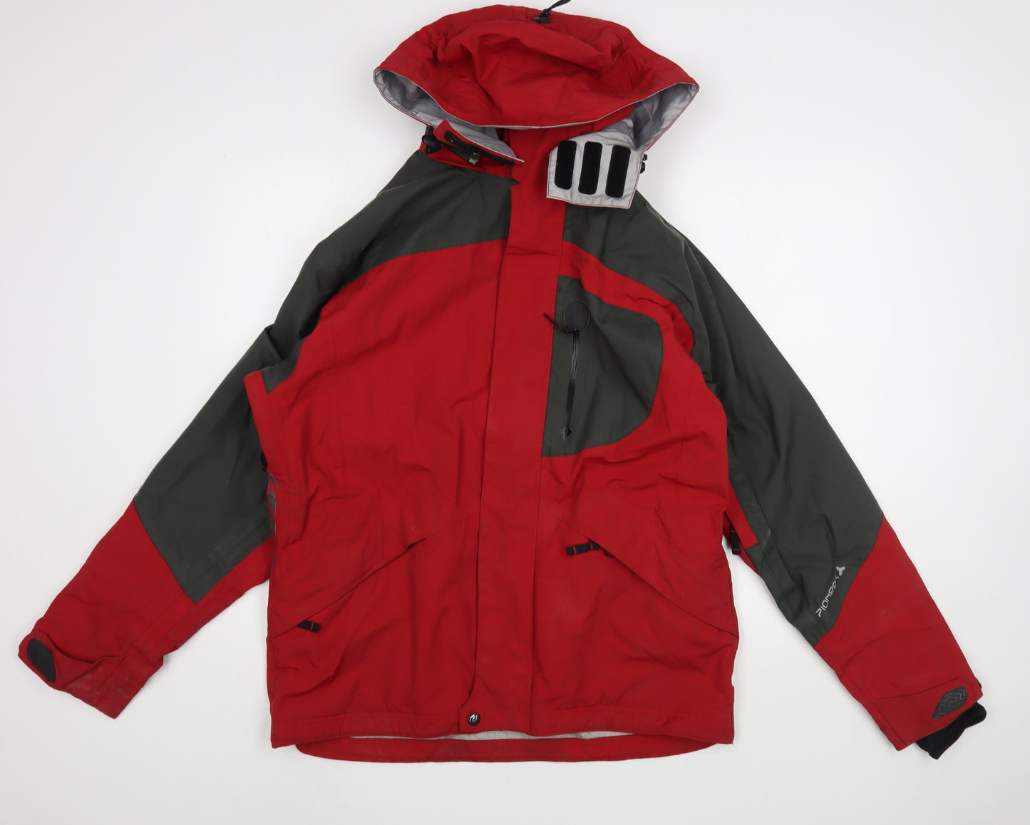 Billabong Mens Red   Windbreaker Jacket Size M  Zip