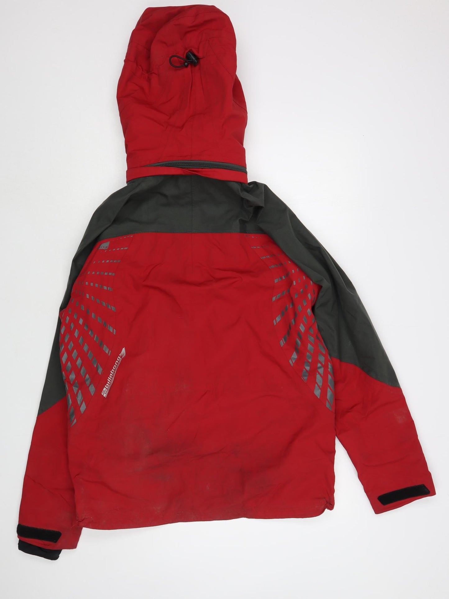 Billabong Mens Red   Windbreaker Jacket Size M  Zip