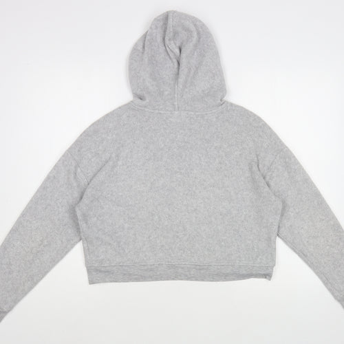Topshop Womens Grey  Polyester Pullover Hoodie Size 6  Pullover - Arizona