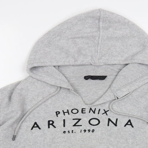 Topshop Womens Grey  Polyester Pullover Hoodie Size 6  Pullover - Arizona
