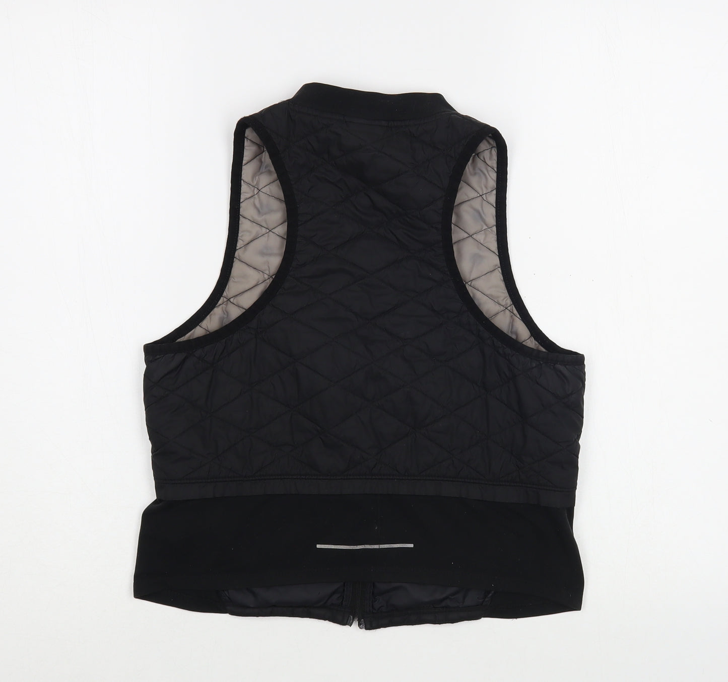 Nike Womens Black   Gilet Waistcoat Size S  Zip