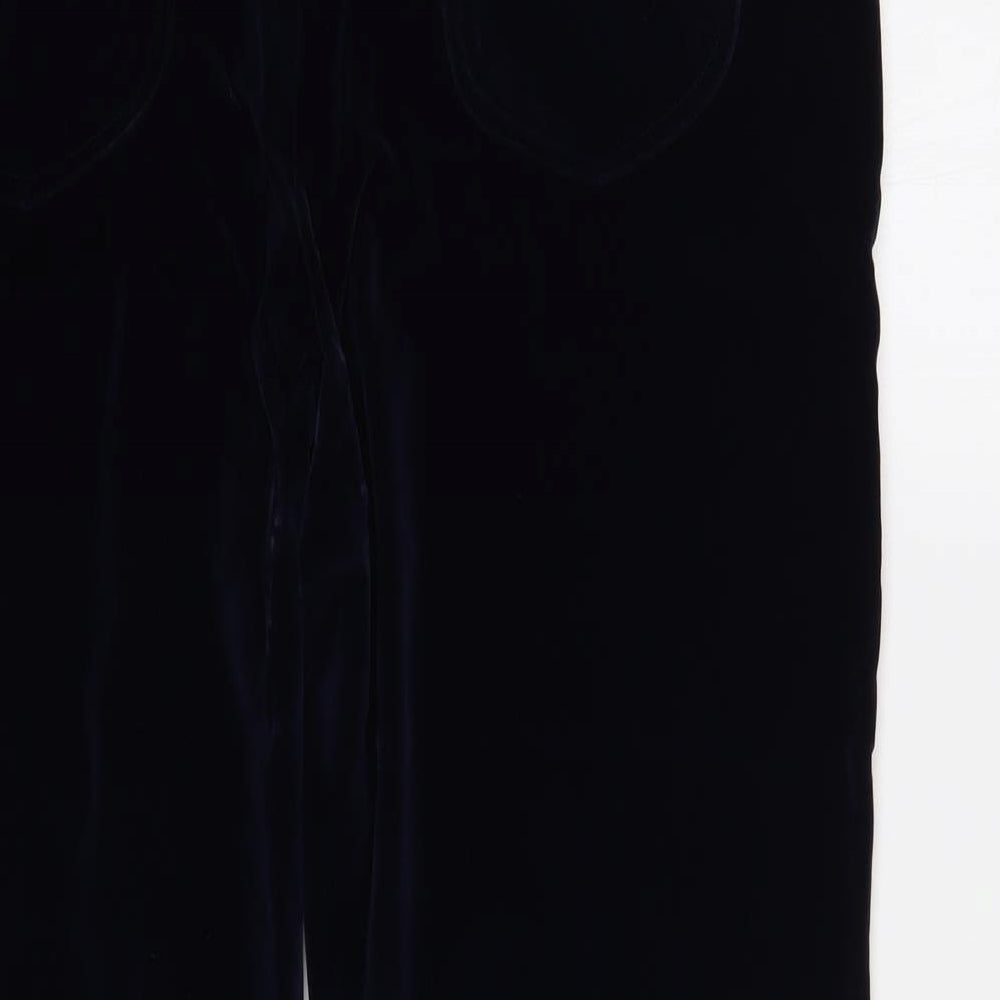 Best Basics  Womens Blue  Polyester Trousers  Size 18 L29 in Regular Button
