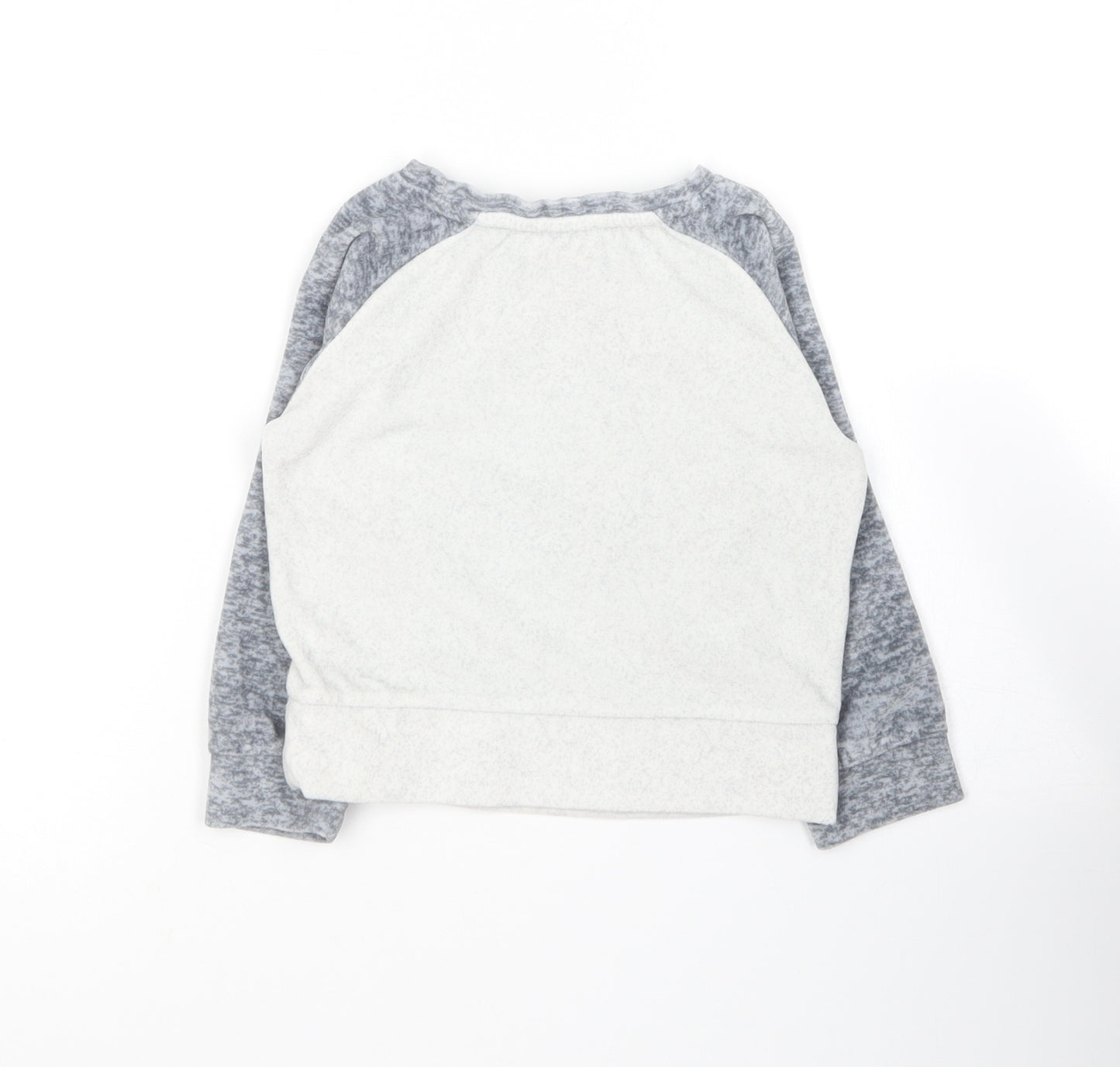Nutmeg Baby Grey Solid Polyester Cami Pyjama Top Size 18-24 Months