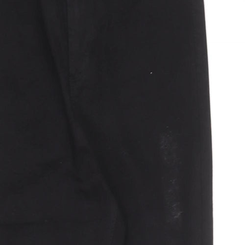 Denim Co  Womens Black  Cotton Jegging Trousers Size 16 L22 in Regular