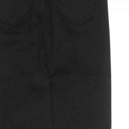 Denim Co  Womens Black  Cotton Jegging Trousers Size 16 L22 in Regular