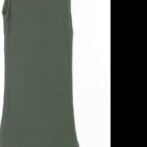 Parisian Collection Womens Green  Polyester Bodysuit One-Piece Size 8