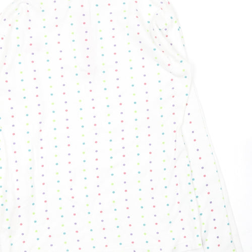 Trespass Girls Multicoloured Polka Dot Cotton Pullover Sweatshirt Size 15-16 Years