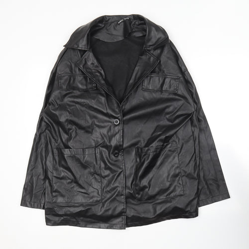 Shein  Womens Black   Jacket  Size M