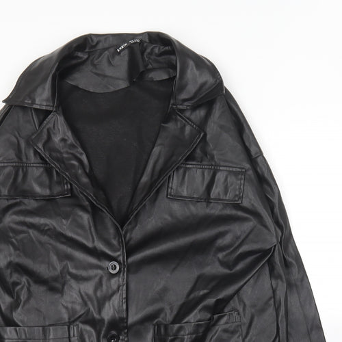 Shein  Womens Black   Jacket  Size M