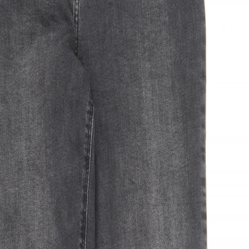 Denim Co  Womens Grey  Cotton Skinny Jeans Size 14 L28 in Regular