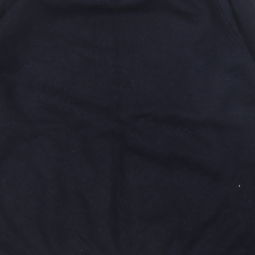 Thomas Nash Mens Blue Round Neck  Wool Pullover Jumper Size 3XL