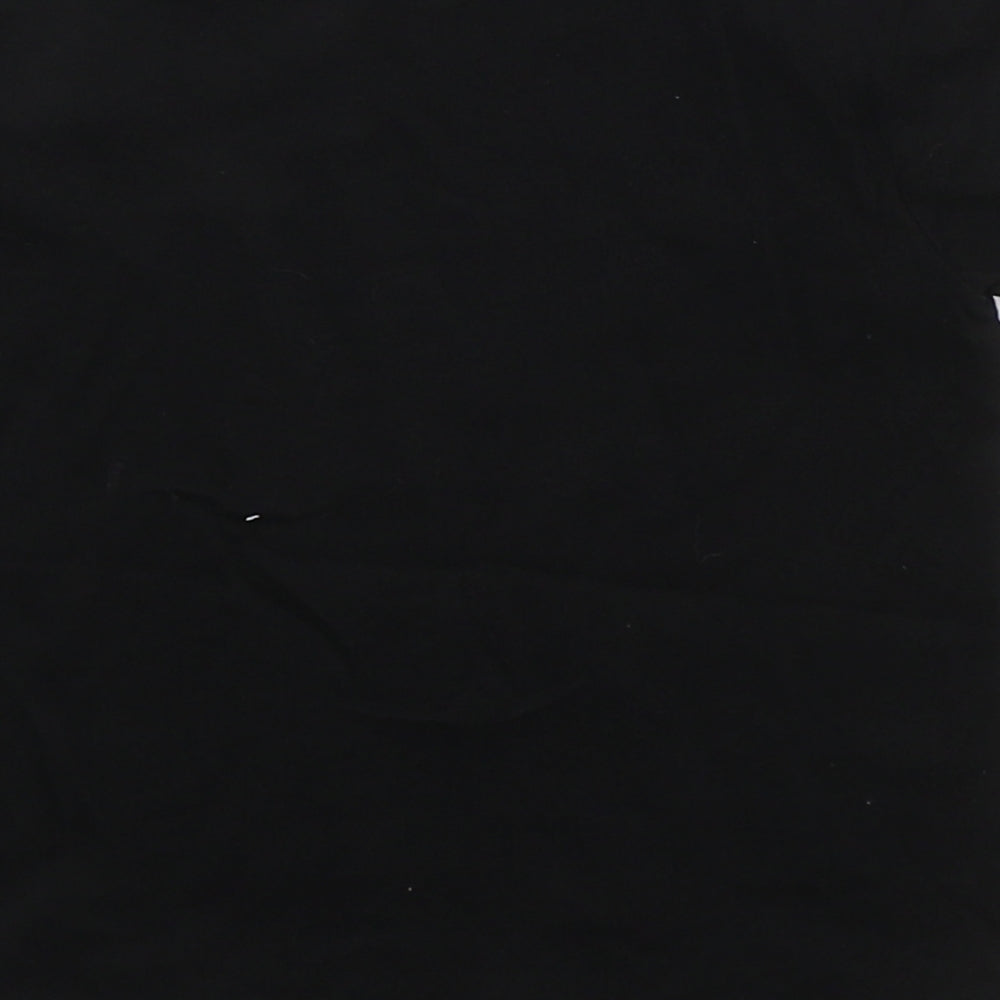 Matalan Boys Black  Cotton Basic T-Shirt Size 12-18 Months Crew Neck Pullover - I May Be Little But I'm Gonna Be a Big Brother