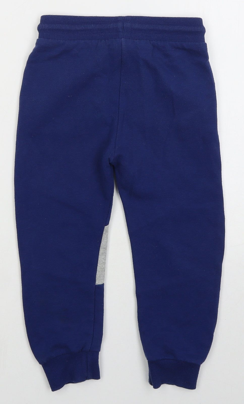 Tesco Boys Blue  Cotton Sweatpants Trousers Size 4-5 Years  Regular Drawstring - Toy Story