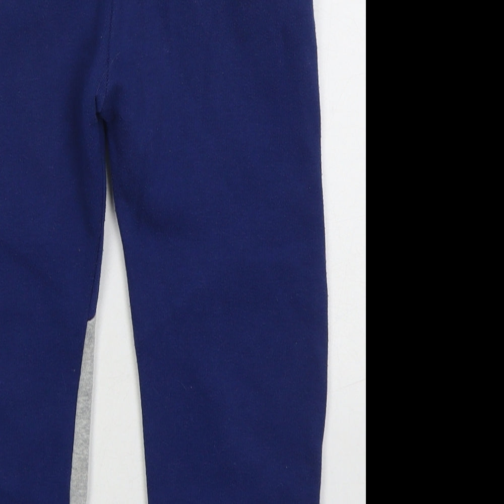 Tesco Boys Blue  Cotton Sweatpants Trousers Size 4-5 Years  Regular Drawstring - Toy Story