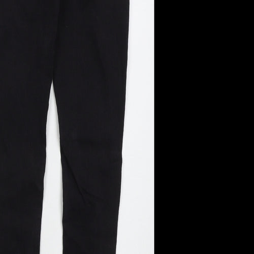 Parisian Womens Black  Cotton Skinny Jeans Size 8 L28 in Regular Button
