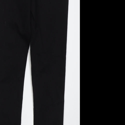 Pep&Co Womens Black  Cotton Jegging Jeans Size 12 L27 in Regular