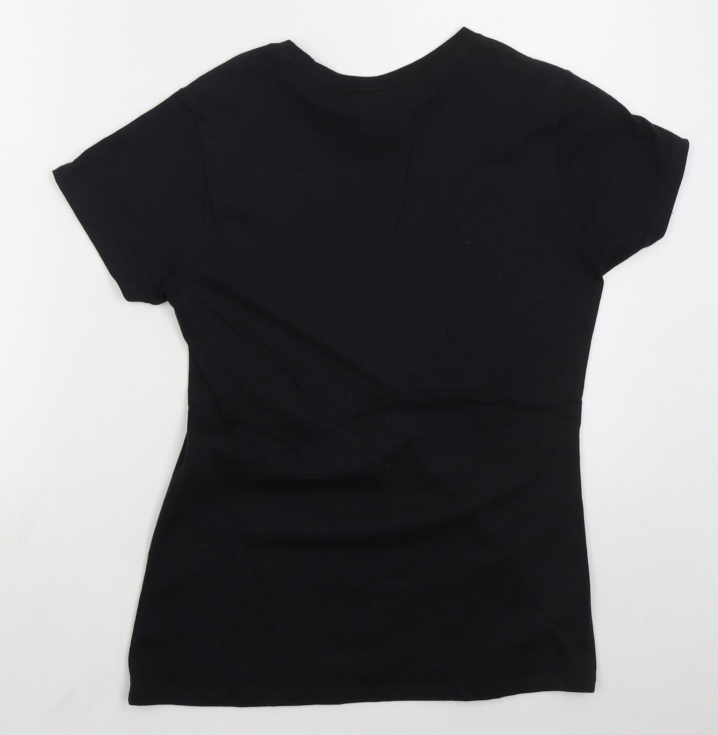 Port & Company Womens Black  Cotton Basic T-Shirt Size M Crew Neck - I'm Going To Be A Mummy
