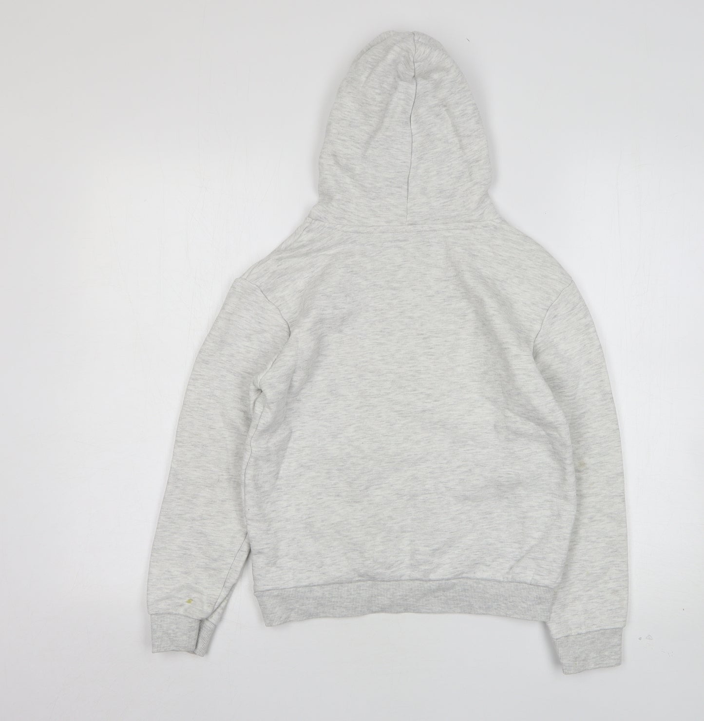 Primark Girls Grey  Cotton Pullover Hoodie Size 10-11 Years
