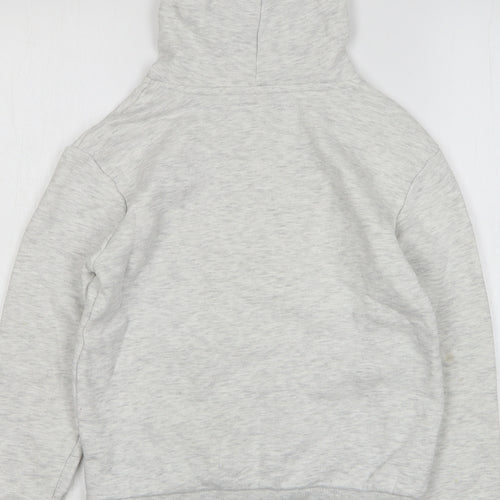 Primark Girls Grey  Cotton Pullover Hoodie Size 10-11 Years