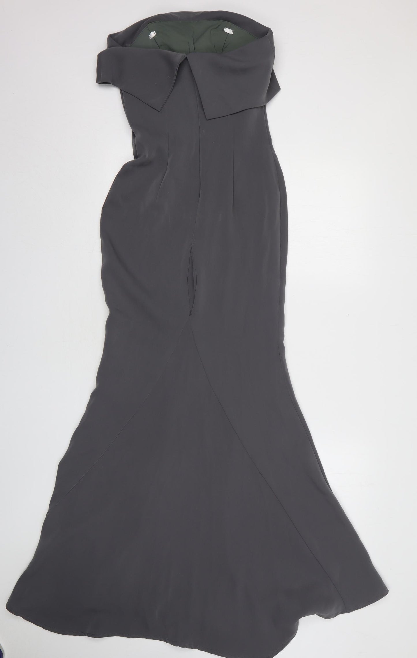 Jarlo Womens Grey  Polyester A-Line  Size 6  Round Neck