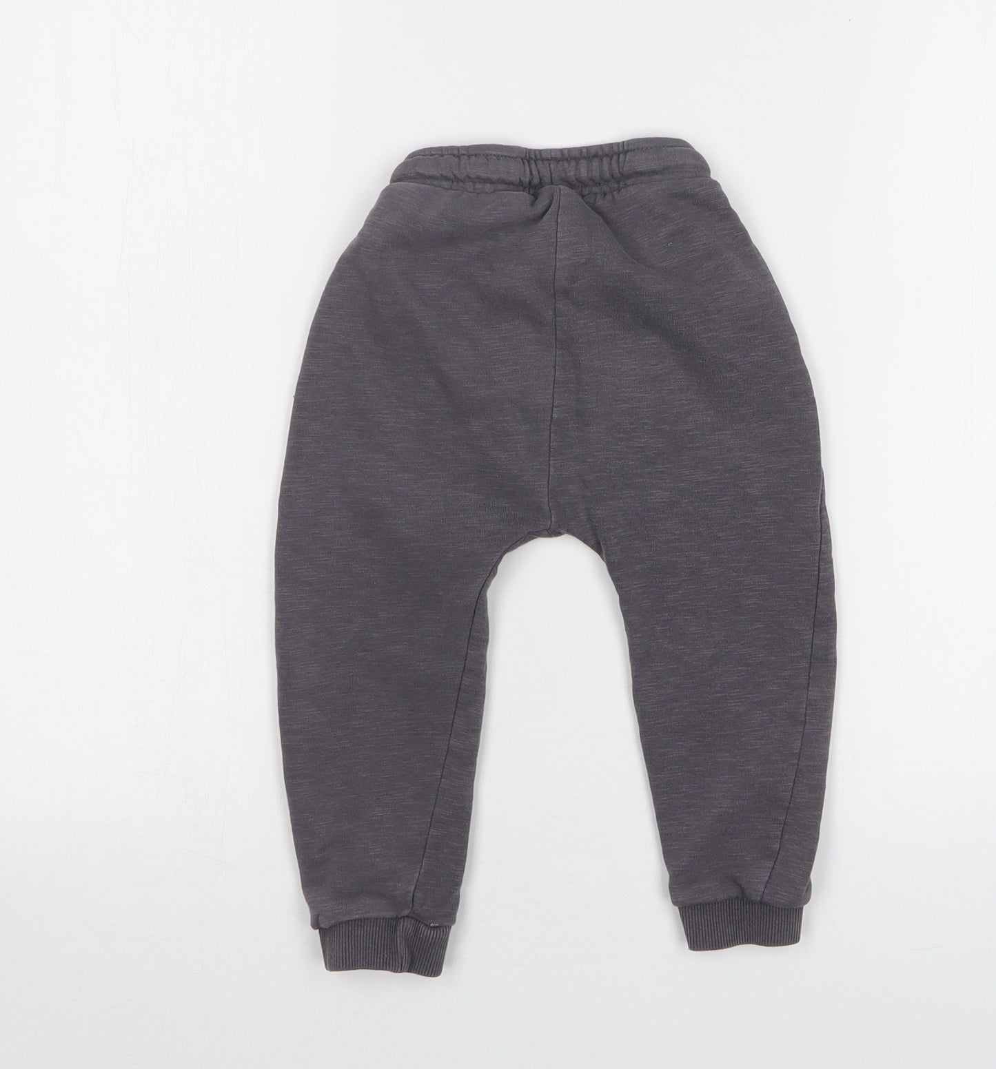 George Boys Grey  Cotton Sweatpants Trousers Size 2-3 Years  Regular