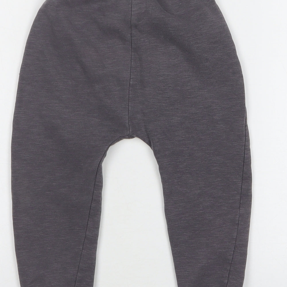 George Boys Grey  Cotton Sweatpants Trousers Size 2-3 Years  Regular
