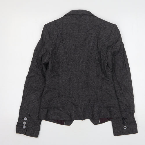 NEXT Womens Grey  Polyester Jacket Suit Jacket Size 8