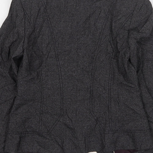 NEXT Womens Grey  Polyester Jacket Suit Jacket Size 8