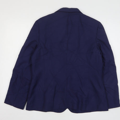 Original Fashion  Womens Black  Polyester Jacket Suit Jacket Size 18