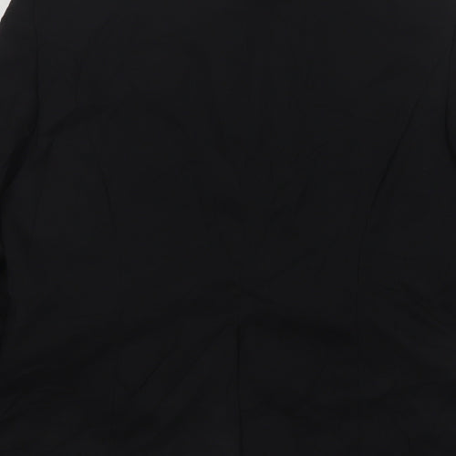 Kit Womens Black  Polyester Jacket Suit Jacket Size 12