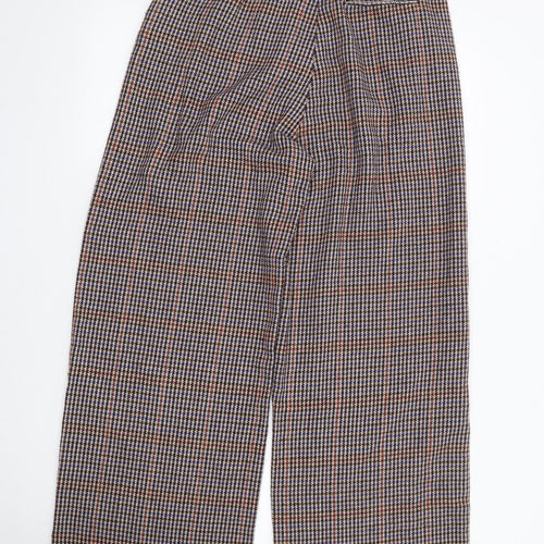 Native youth Womens Multicoloured Herringbone Polyester Trousers  Size M L30 in Regular Zip