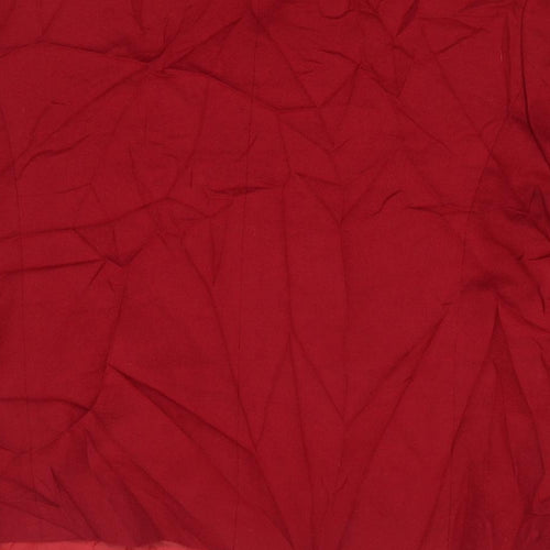 Vivienne Laurence Womens Red   Jacket  Size 14  Button