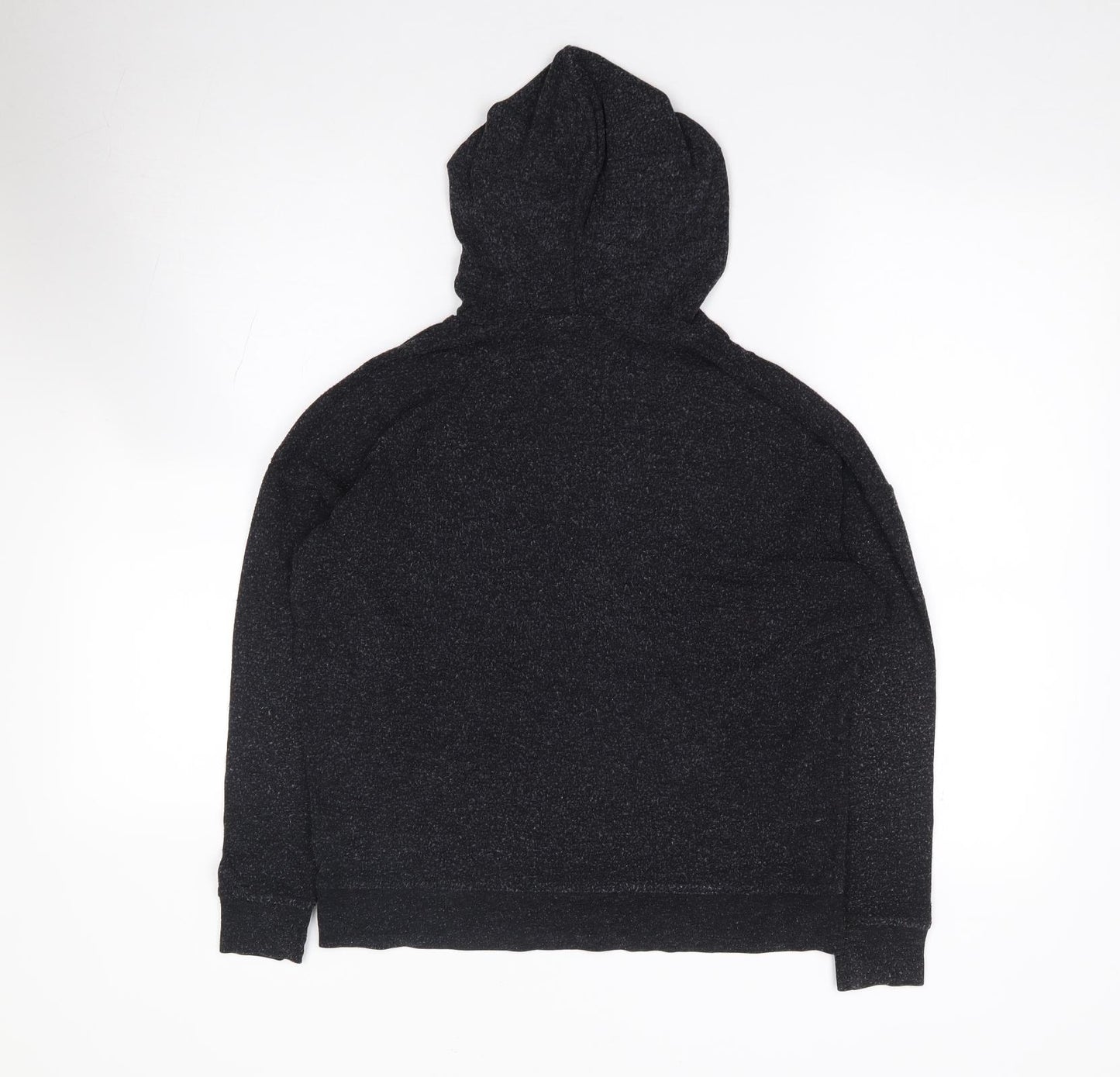 Topshop Womens Grey  Viscose Pullover Hoodie Size 4  Pullover